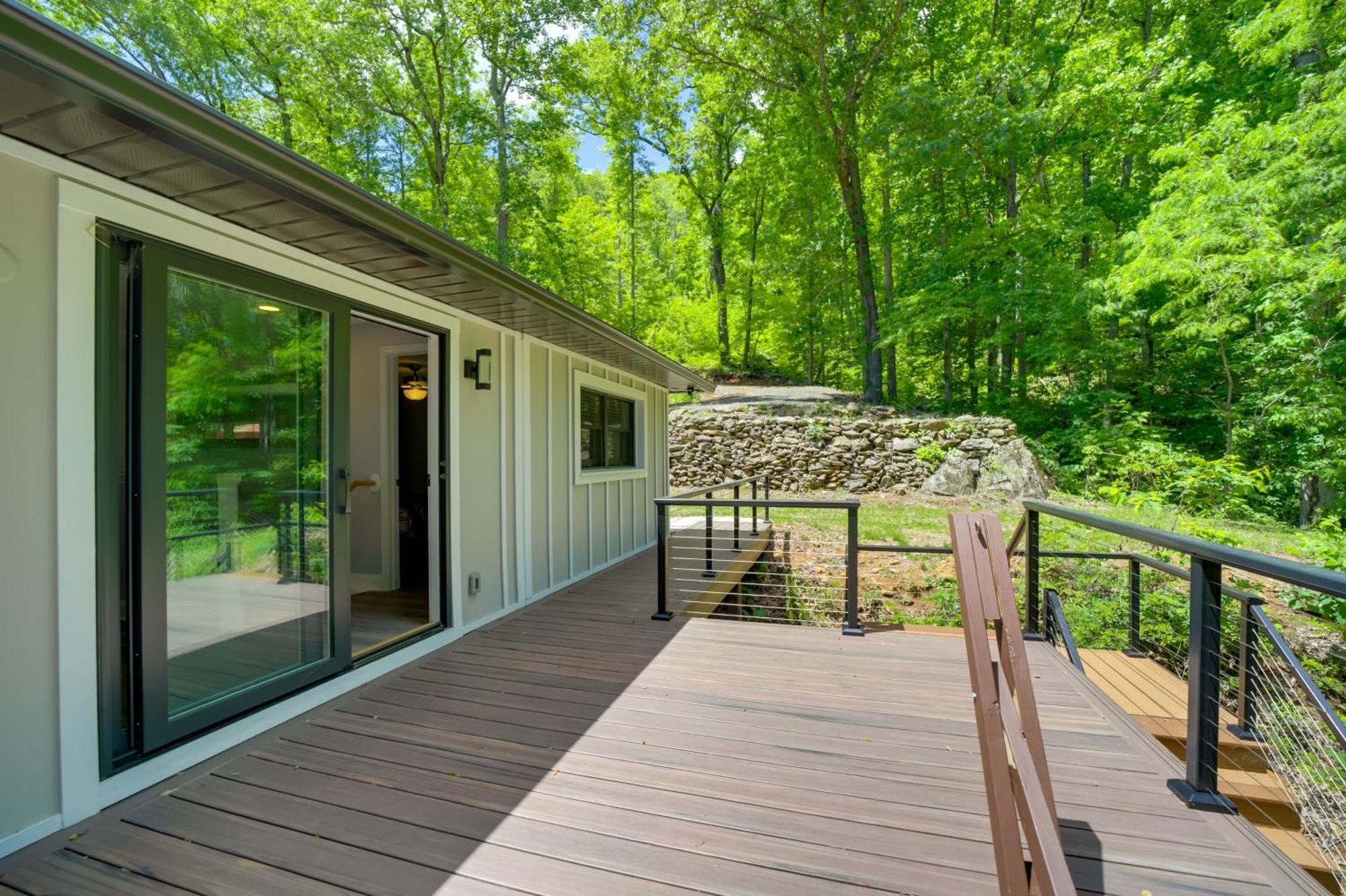 Remote Smoky Mtn Escape With Views And Trail Access! Villa Cullowhee Bagian luar foto
