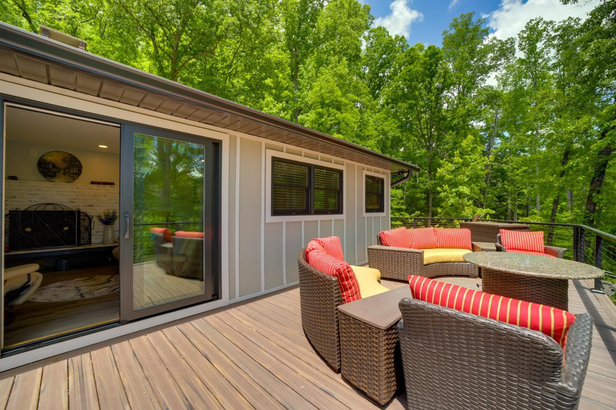 Remote Smoky Mtn Escape With Views And Trail Access! Villa Cullowhee Bagian luar foto